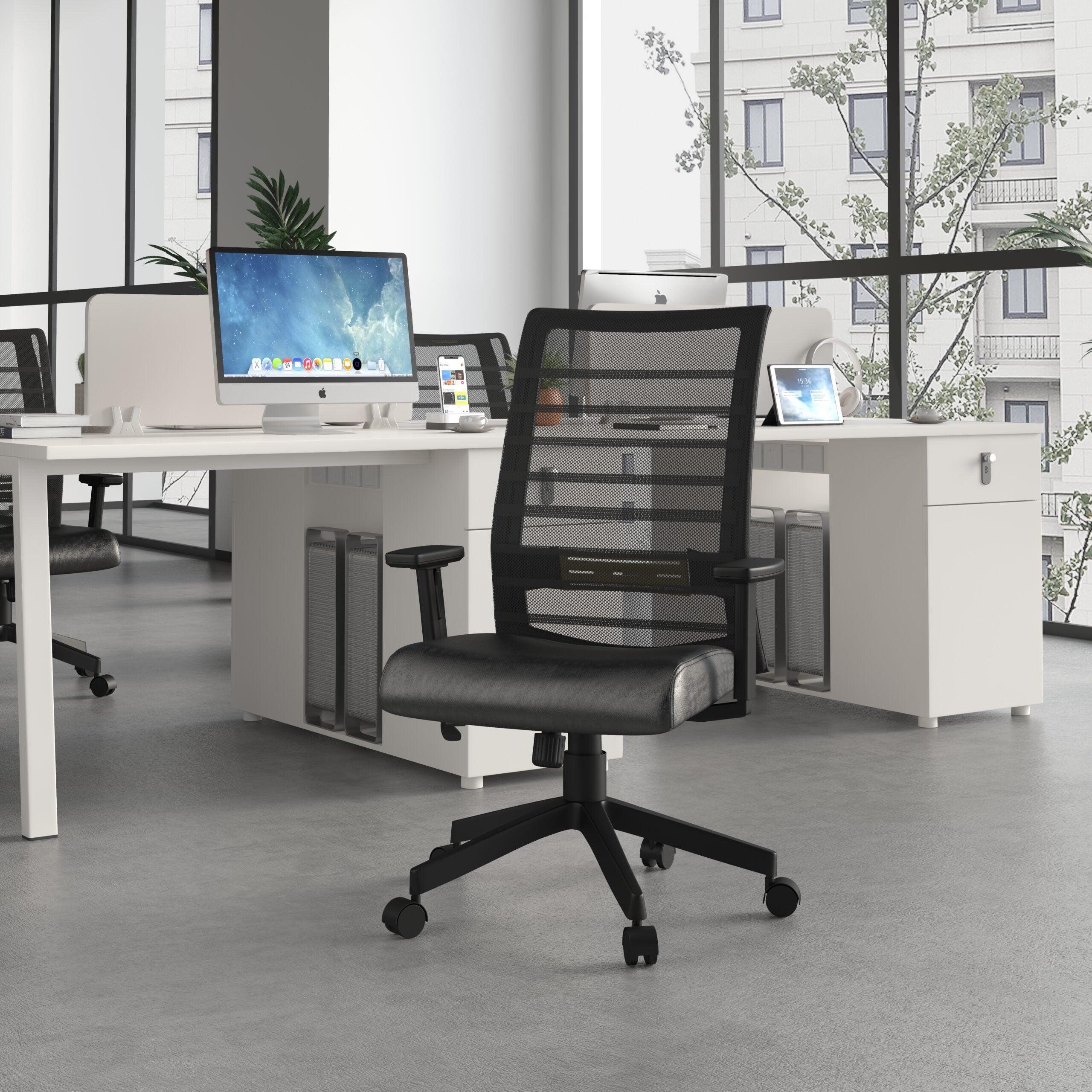 B6566AM - Boss Horizontal Mesh Back Task Chair w/ Antimicrobial Seat