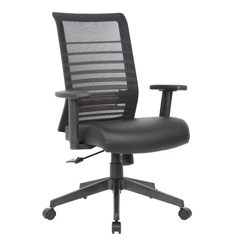 B6566AM - Boss Horizontal Mesh Back Task Chair w/ Antimicrobial Seat