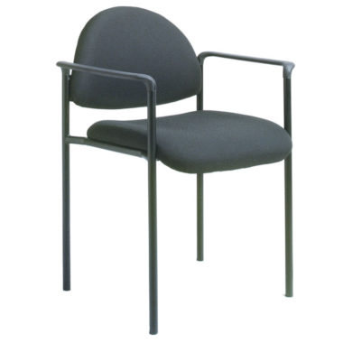 B9501 - Contemporary style Fabric Stack Chair