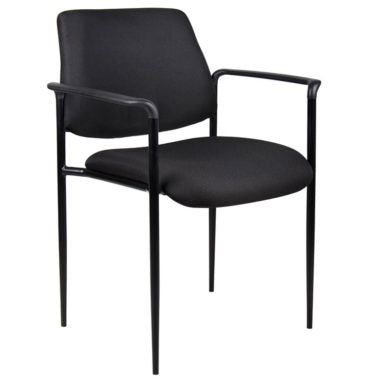 B9503 - Contemporary style Fabric Stack Chair