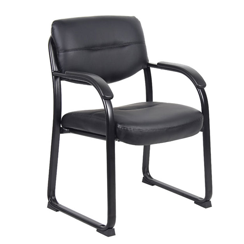 B9519 - Guest / Reception Chair LeatherPlus by Boss