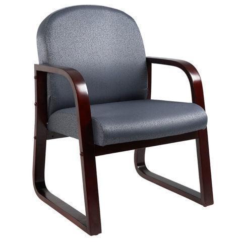 B9570 - Mahogany Finish Guest Chair by Boss