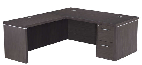 BA102L - Bravo Executive Modern 'L' Shape Desk by Everforest