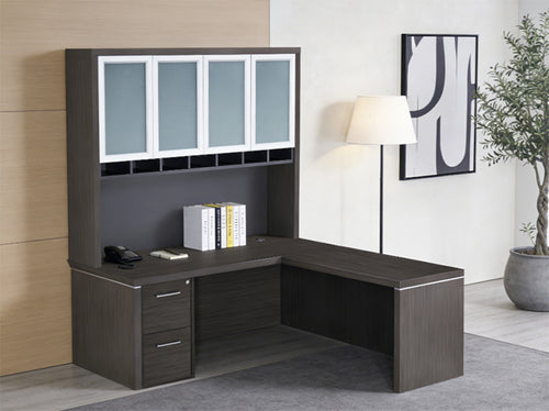 BA102L - Bravo Executive Modern 'L' Shape Desk by Everforest