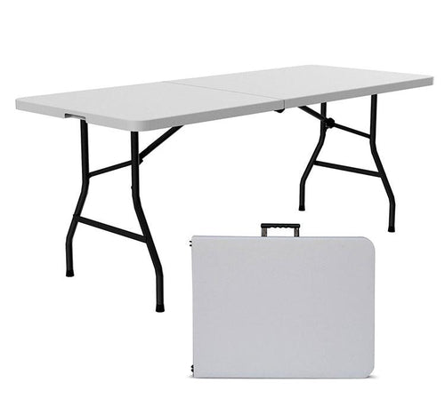 CP3072FM - Economy Blow-Molded Plastic Fold in Half Folding Table  by Correl