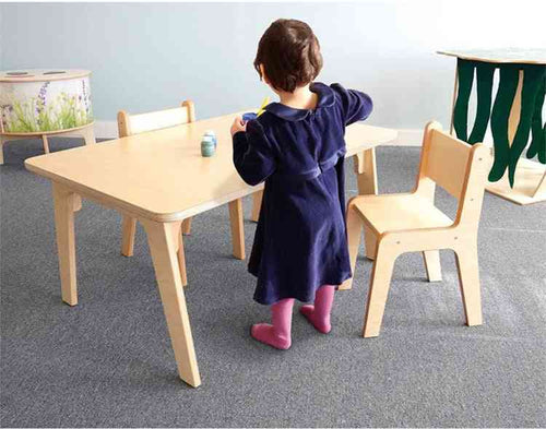 WR3047M- Whitney Plus Rectangle Table 3 Heights by Whitney Bros