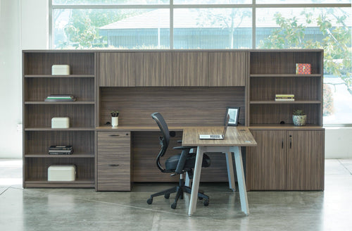 NAPENG-TYP1 - ENGAGE™ Napa Office Suite w/ Hutch, Bookcase & Cabinet Storage by OSP
