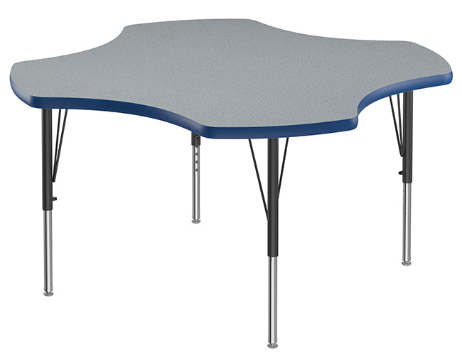 A48TF-CLO Clover Shape Thermal Fused Top Activity Table by Correll