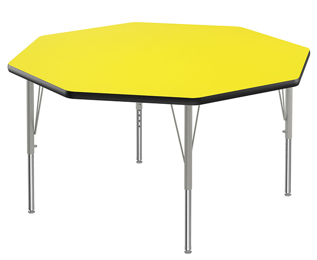 A48-OCT Octagonal Shape Deluxe Activity Table by Correll