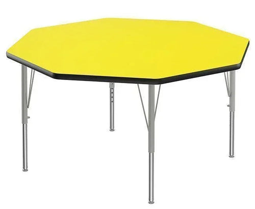 A48-OCT Octagonal Shape Deluxe Activity Table by Correll