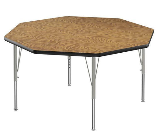 A48TF-OCT Octagonal Shape Thermal Fused Top Activity Table by Correll