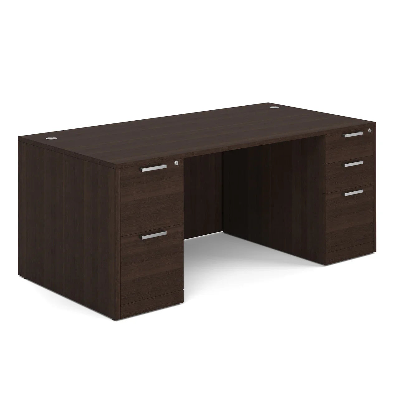 DBLFDOS101 - OS Laminate 71" x 36" Double Full Pedestal Desk by Office Source