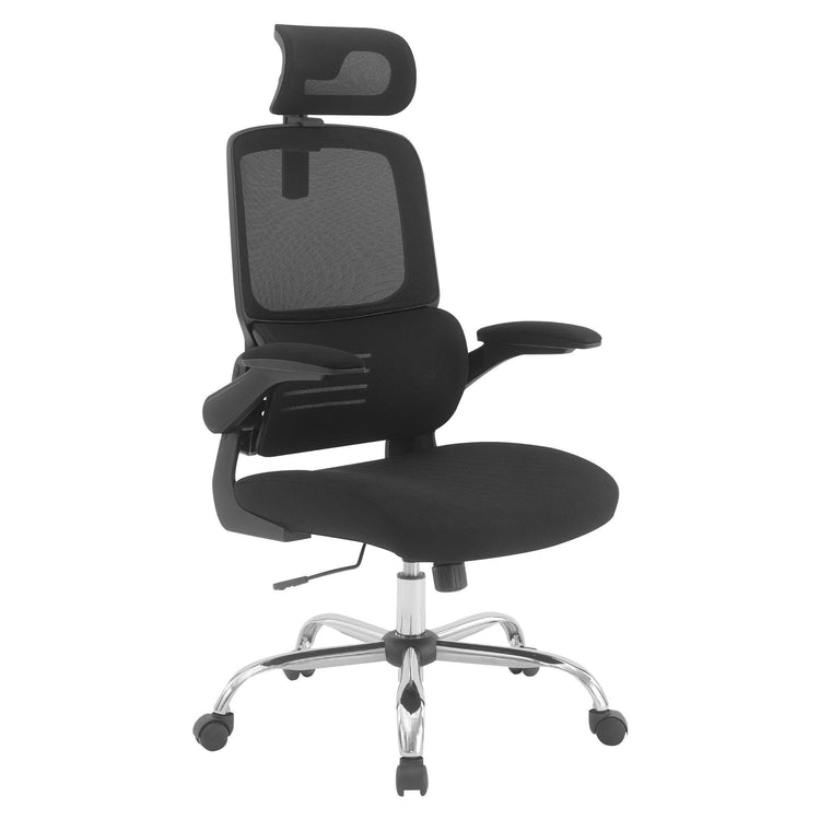 Mesh Back Office Chair w/ Adjustable Headrest Office Seating