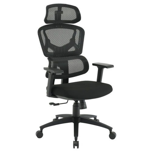 EM98958HR - Mesh Back Fabric Seat w/Headrest Manager's Chair by Office Star