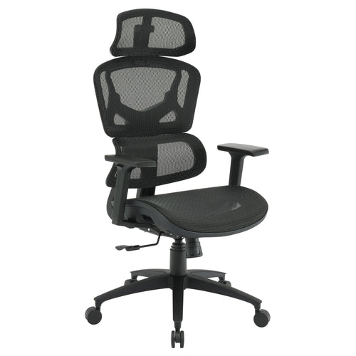 EMM98958HR - Mesh Seat & Back w/Headrest Manager's Chair by Office Star