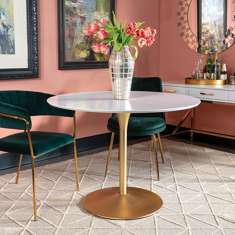 FLWT433 - Round Flower Table by Office Star