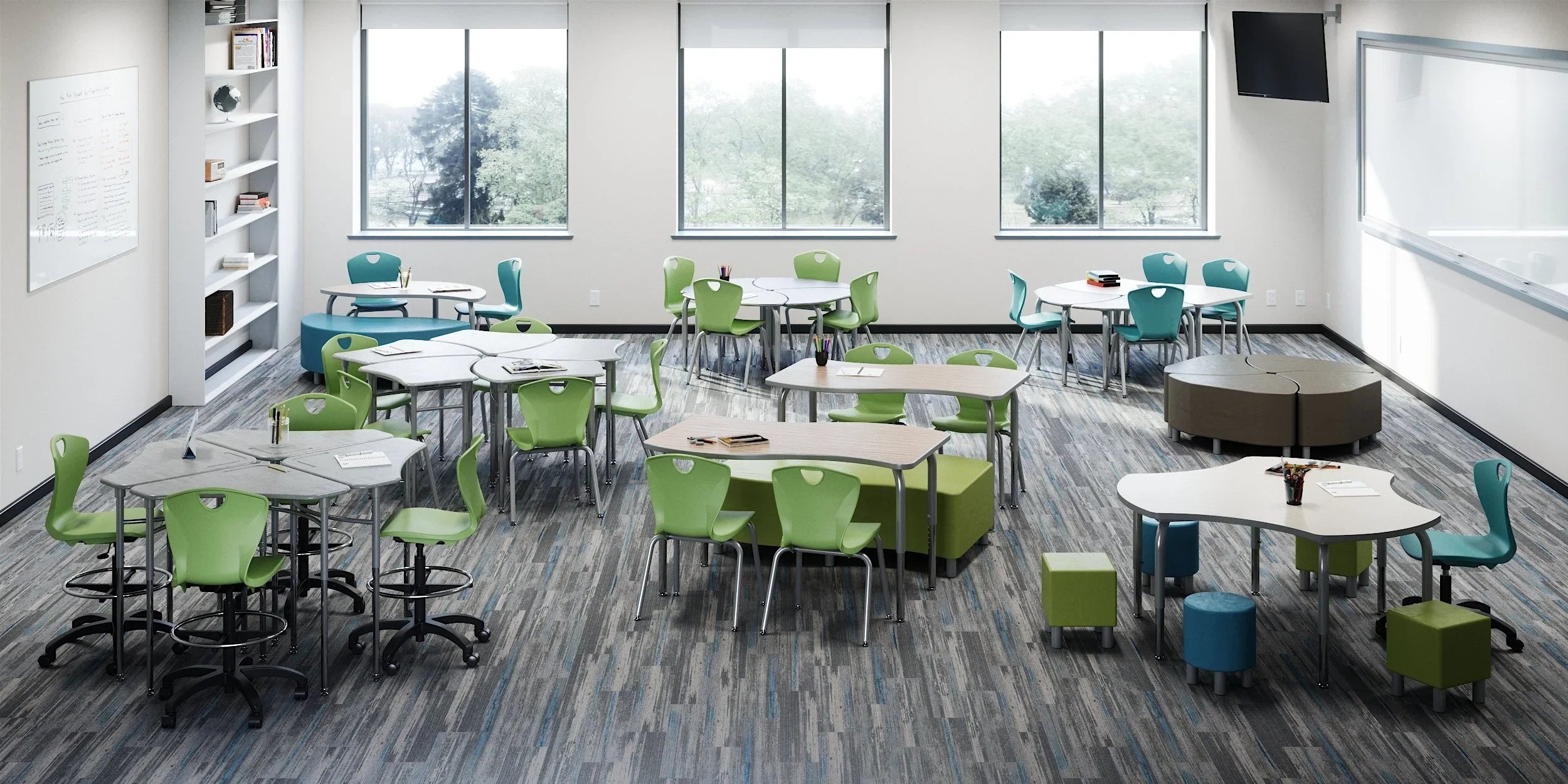 SC510XL - 2Thrive Scholar Craft 5 Star Pneumatic Adjustable Height Task Chair