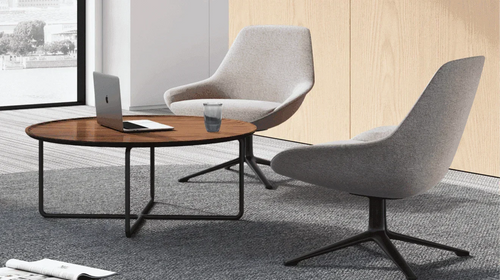 FL7102-1 - Harlo Modern Four Star Base Lounge Guest Chair by Friant