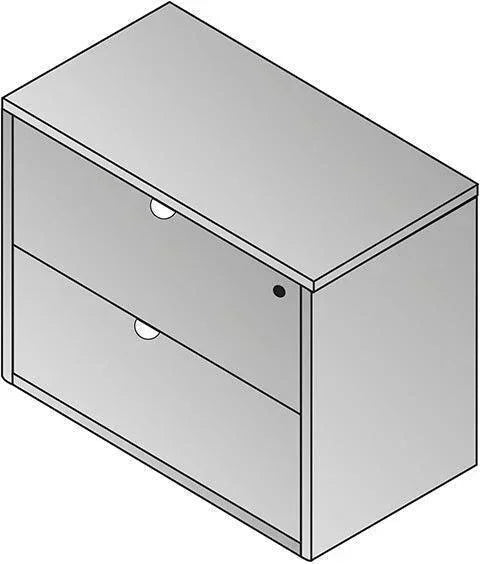 Kenz File Box Kenwood 2 Drawer Lateral File Cabinet | Filing Cabinets