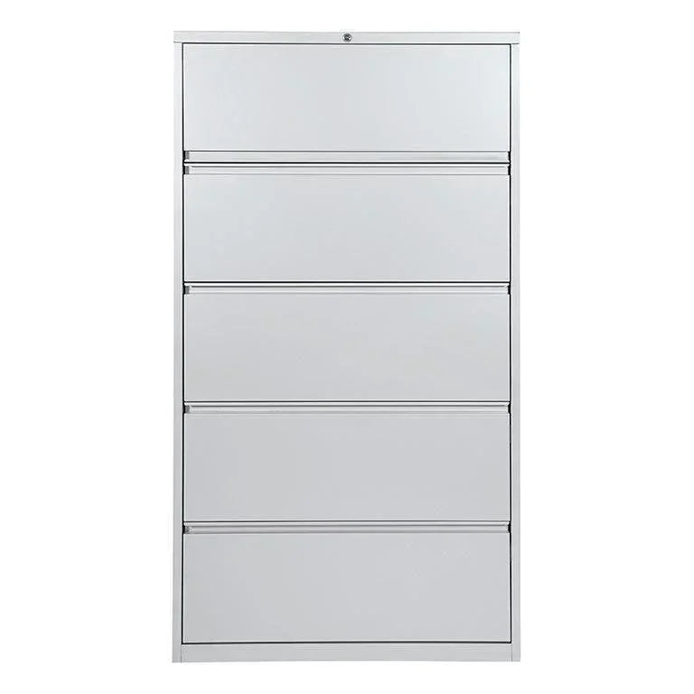 5h Lateral File 5 DrawerLateral File with Core Removeable Lock & Adjustable Glides