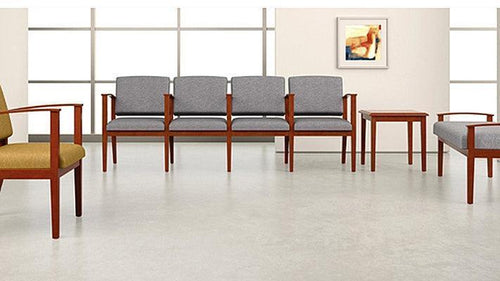 AW1101 - Amherst Wood Guest Chair by Lesro
