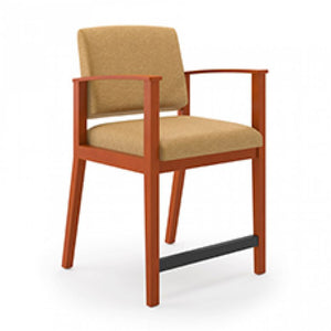 AW1101 - Amherst Wood Series Reception Seating by Lesro