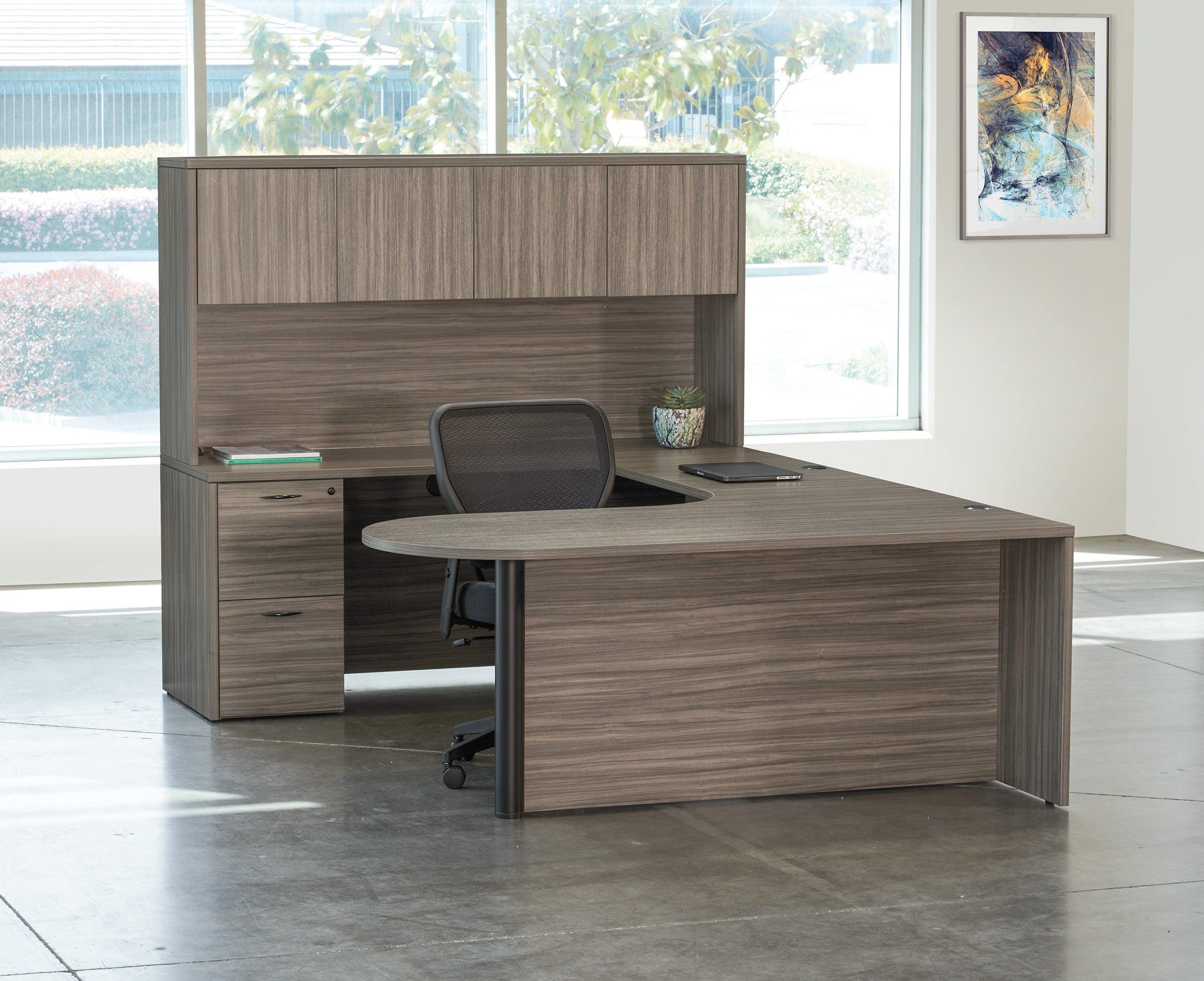 NAP-TYP18 - Napa Series 'U' Shape Corner Bullet Desk w/Hutch by OSP