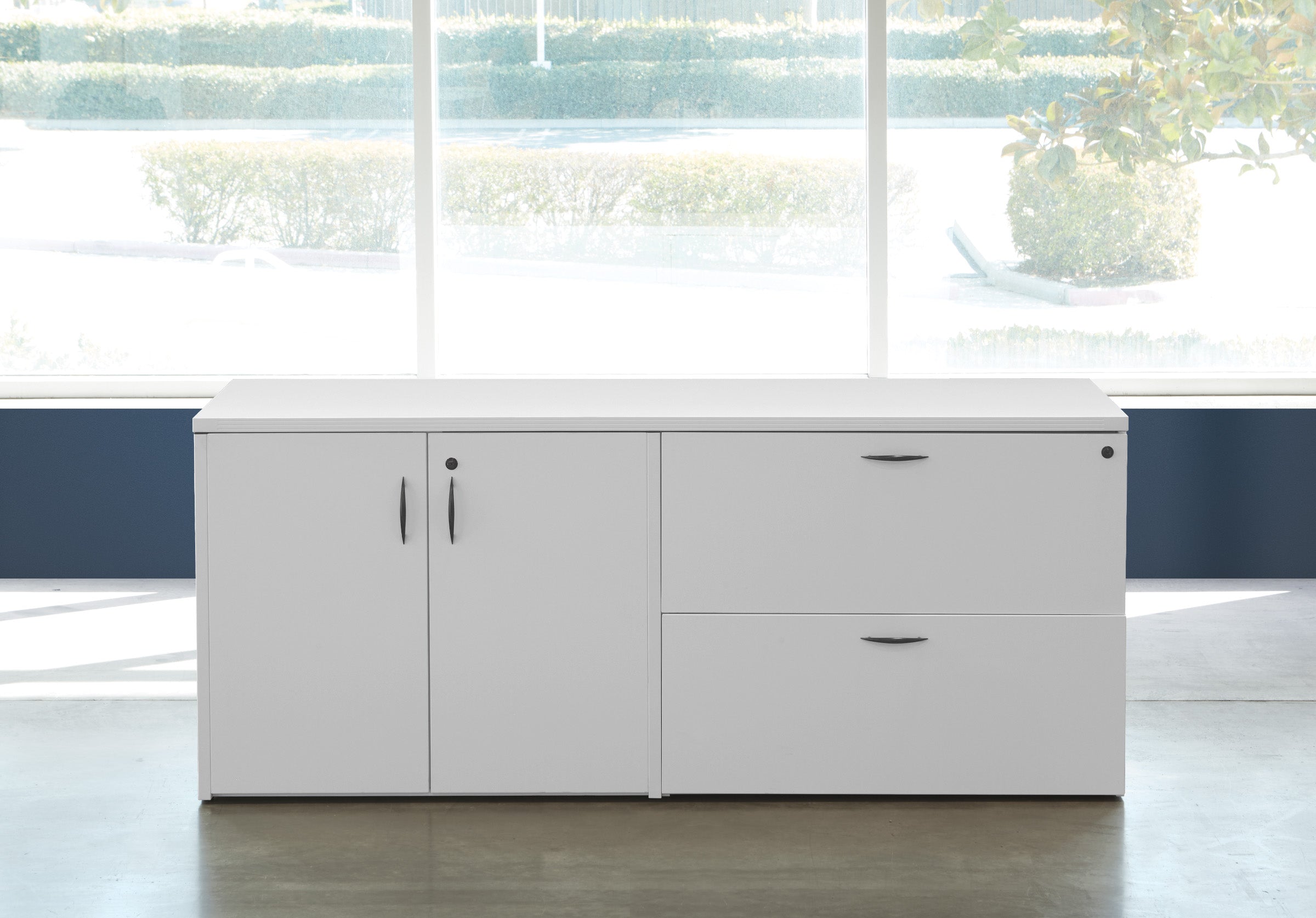 NAPTYP205 - Napa Lateral / Storage Credenza by OSP