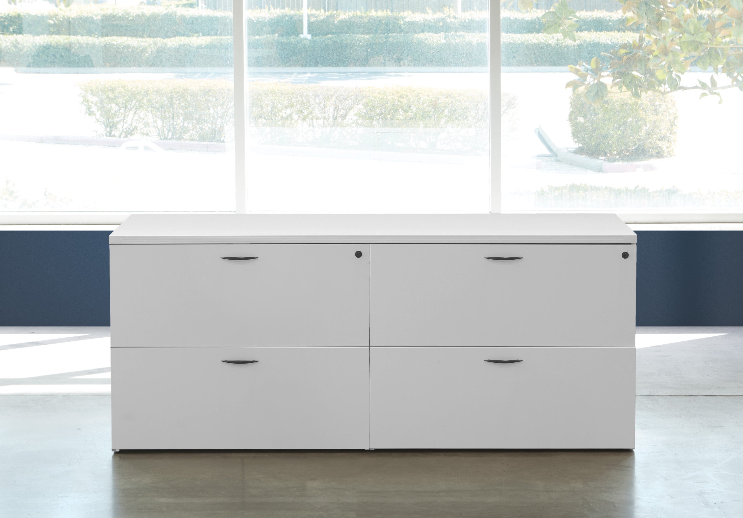 NAPTYP206 - Napa Four Drawer Lateral Credenza by OSP