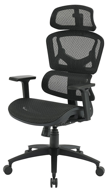 EMM98958HR - Mesh Seat & Back w/Headrest Manager's Chair by Office Star