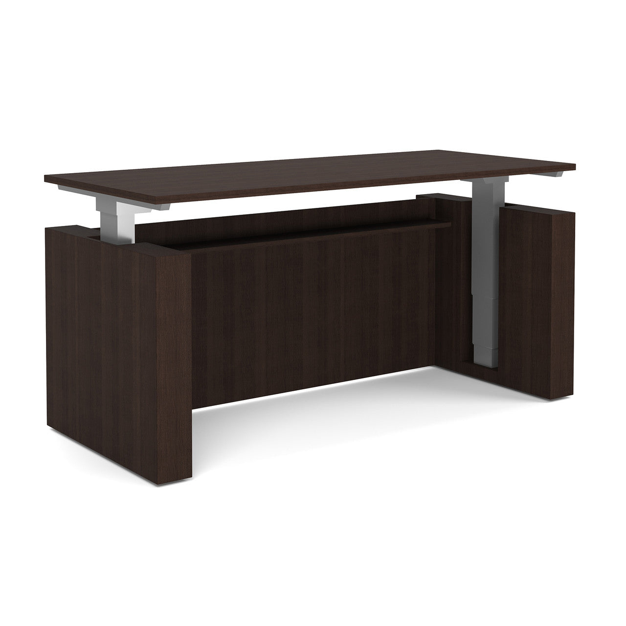 OSTHAT5172 - OS Laminate Height Adjustable Sit Stand Desk w/ Laminate Casing