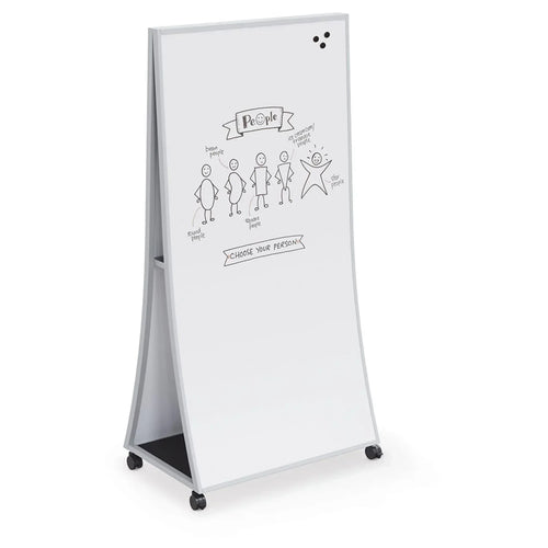 55471 - Mooreco Porcelain on Steel Ogee Curved Easel