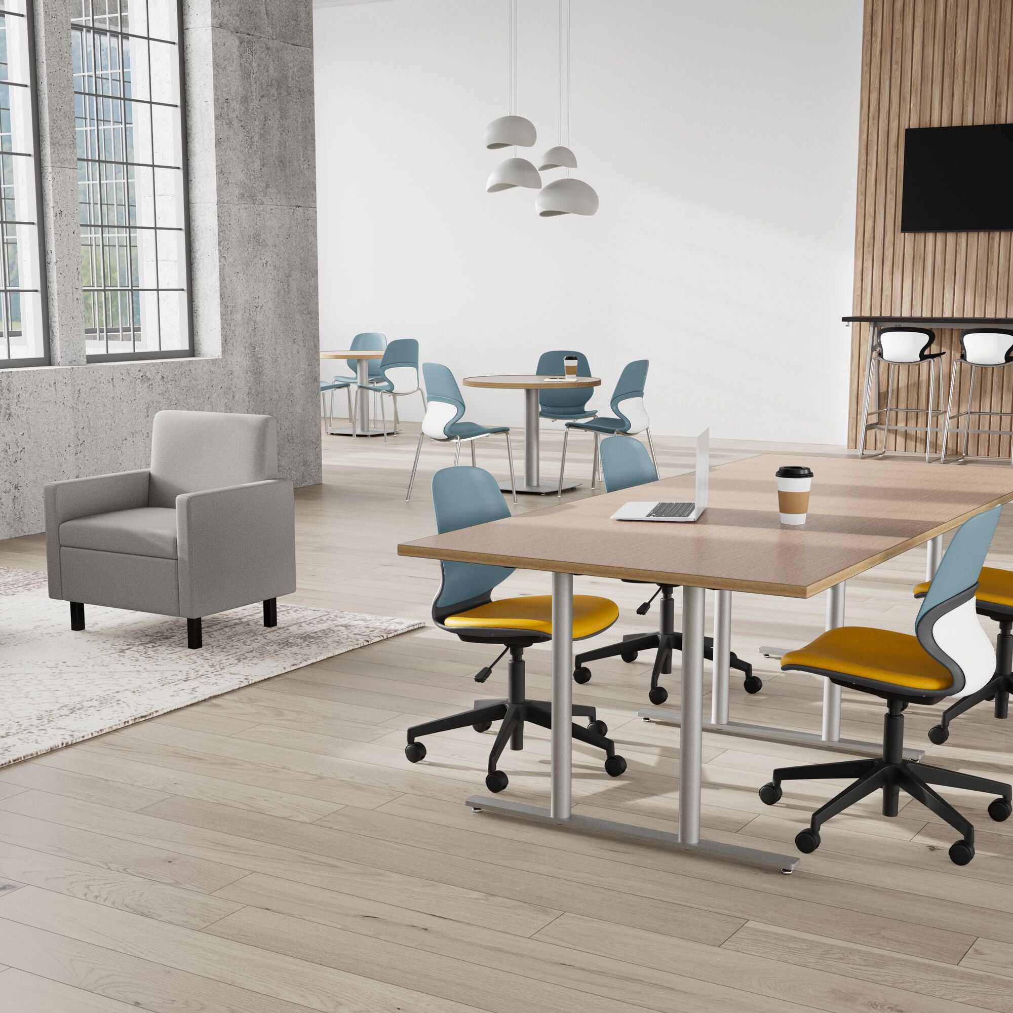 JNIDBB36RND - Safco Ready Multi-purpose Café Bistro Table Disc Base