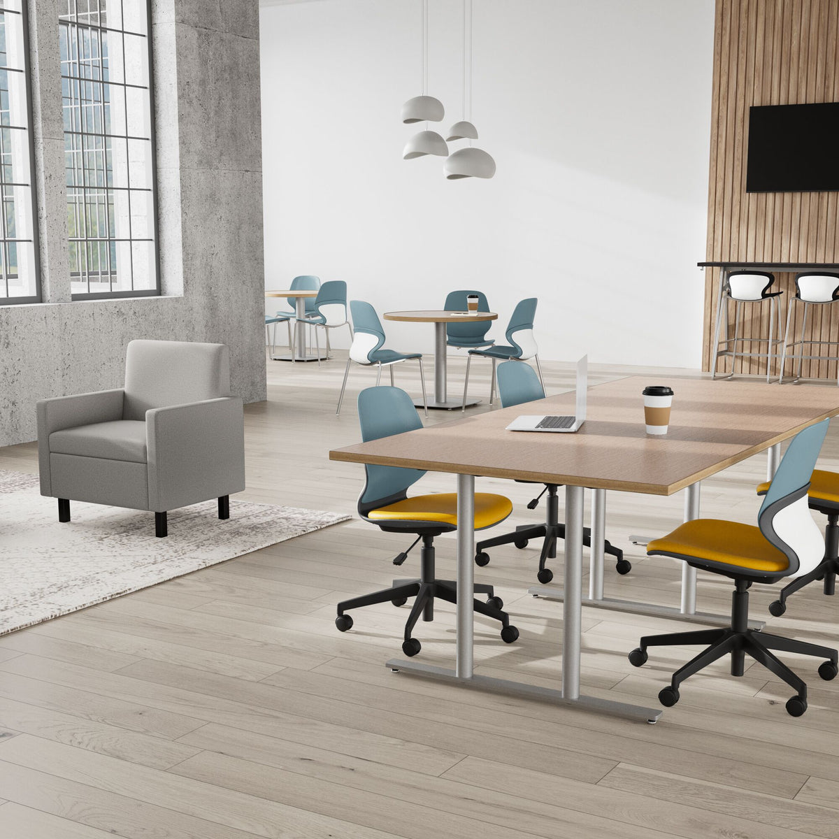 JNIDBB36RND - Safco Ready Multi-purpose Café Bistro Table Disc Base