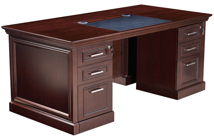 REG101DP - Regal Executive Traditional Double Pedestal Desk by Everforest
