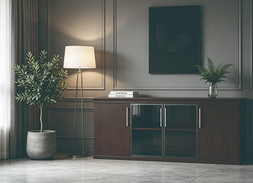 REG305 - Regal Traditional Storage Credenza by Everforest