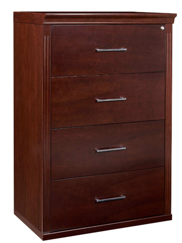 REG306 - Regal Traditional Executive Four Drawer Lateral File  by Everforest