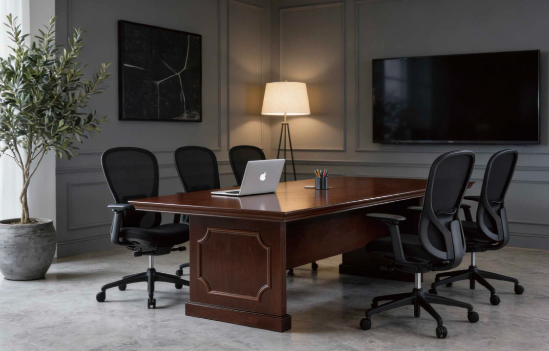 REG401 - Regal Traditional Conference Table by Everforest
