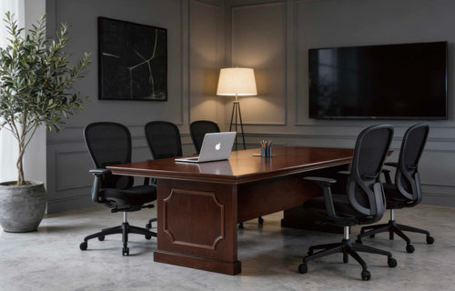 REG401 - Regal Traditional Conference Table by Everforest