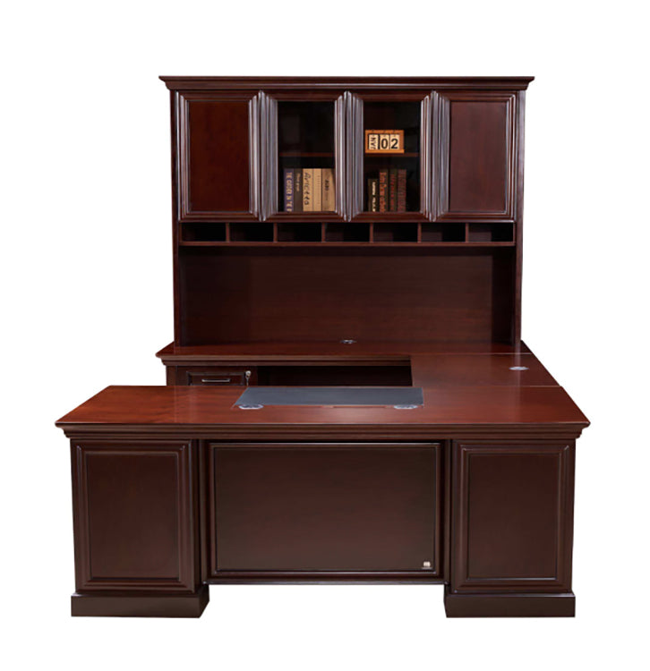 REG101DPUH - Regal Executive Traditional 'U' Shape Desk w/Hutch by Everforest