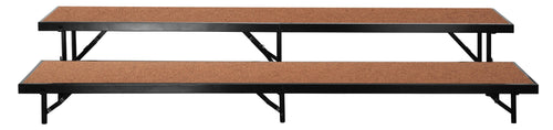 RSLHB - NPS Multi-Level Portable Straight Standing Hardboard Choral Risers
