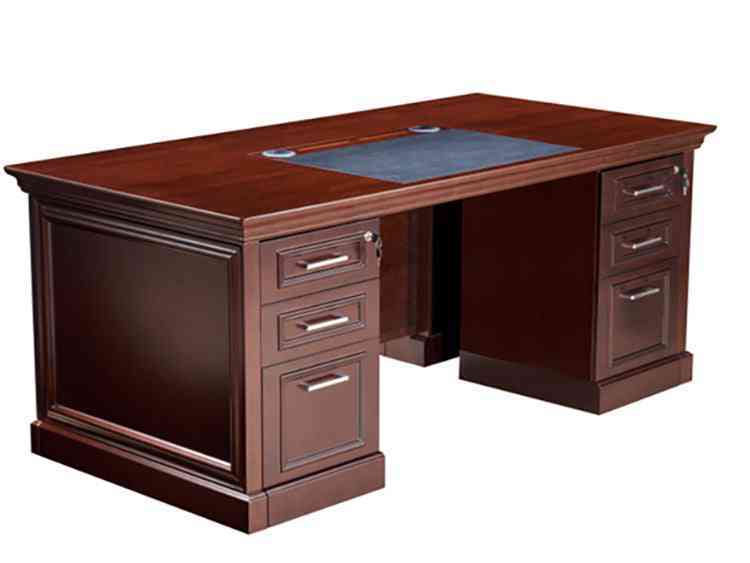 REG101S4 - Regal Executive Traditional Office Desk & 3 Wallunits Set by Everforest