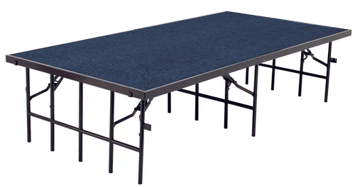 S368-C - National Public Seating Portable Rectangular Carpeted Stage
