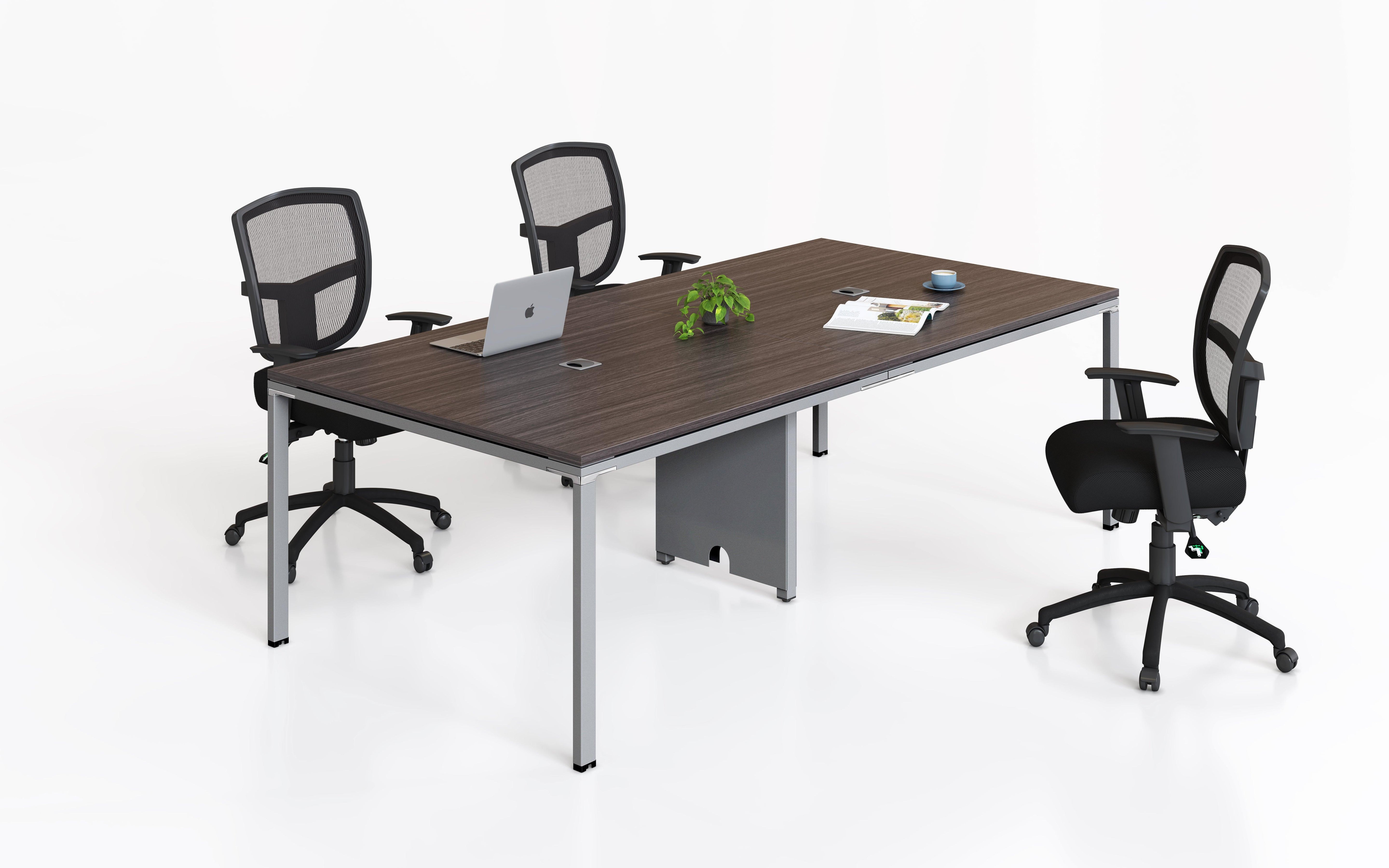 S402 - Simple System 8' Conference Table by Boss