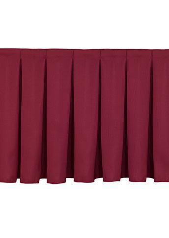 SS8 - National Public Seating Pleated Stage Skirting for 8