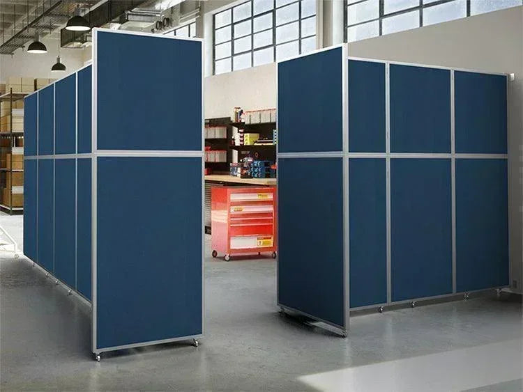 Folding Partition Stack HPTF - Highpoint Wallmount Tall Folding Partitions l Screenflex