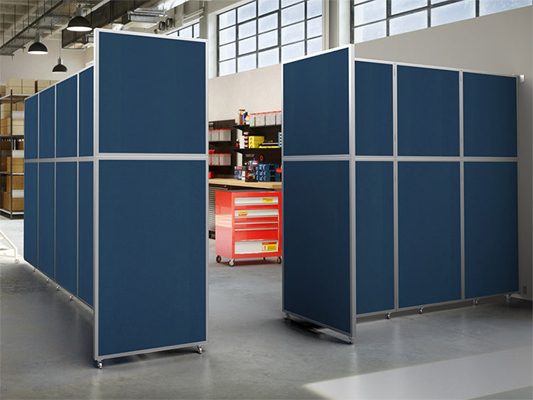 HPTF - Highpoint Wallmount High Folding Partition by Screenflex