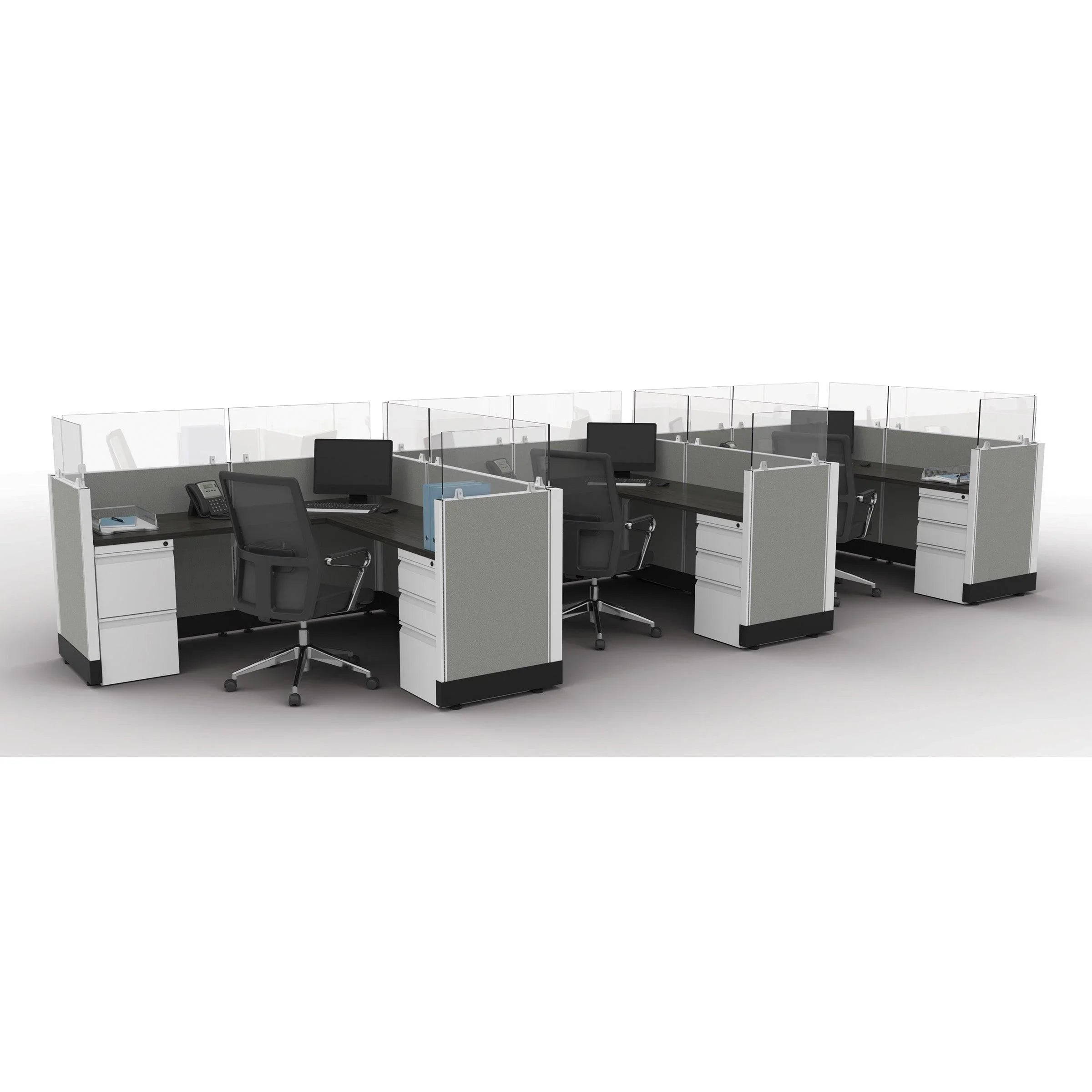 PWS - SIS Fabric Electrified Office Panels by OSP