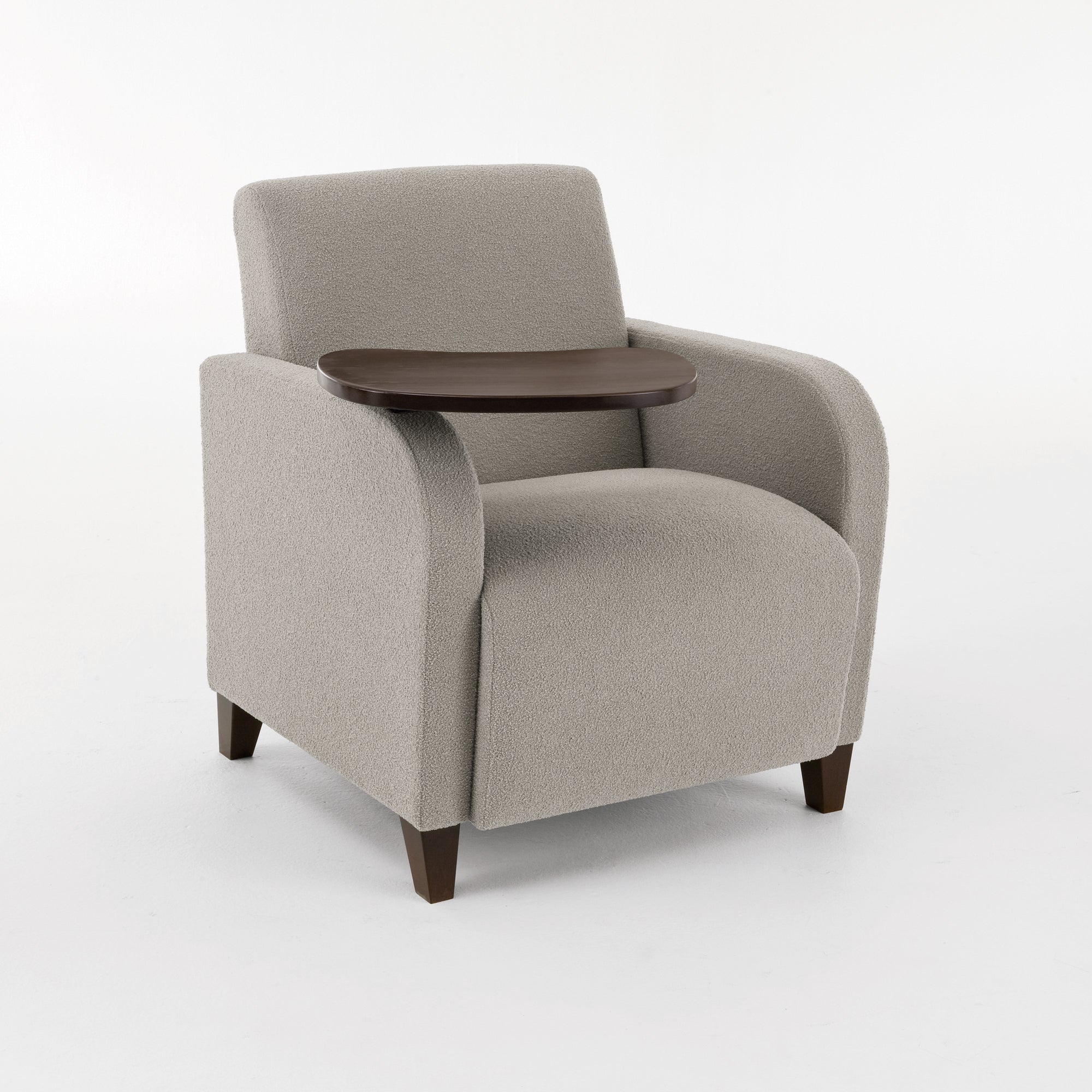 SN1101T - Siena Lounge Reception Guest Chair w/ Swivel Tablet by Lesro