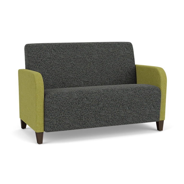 SN1501 - Siena Upholstered Reception Lounge Loveseat by Lesro